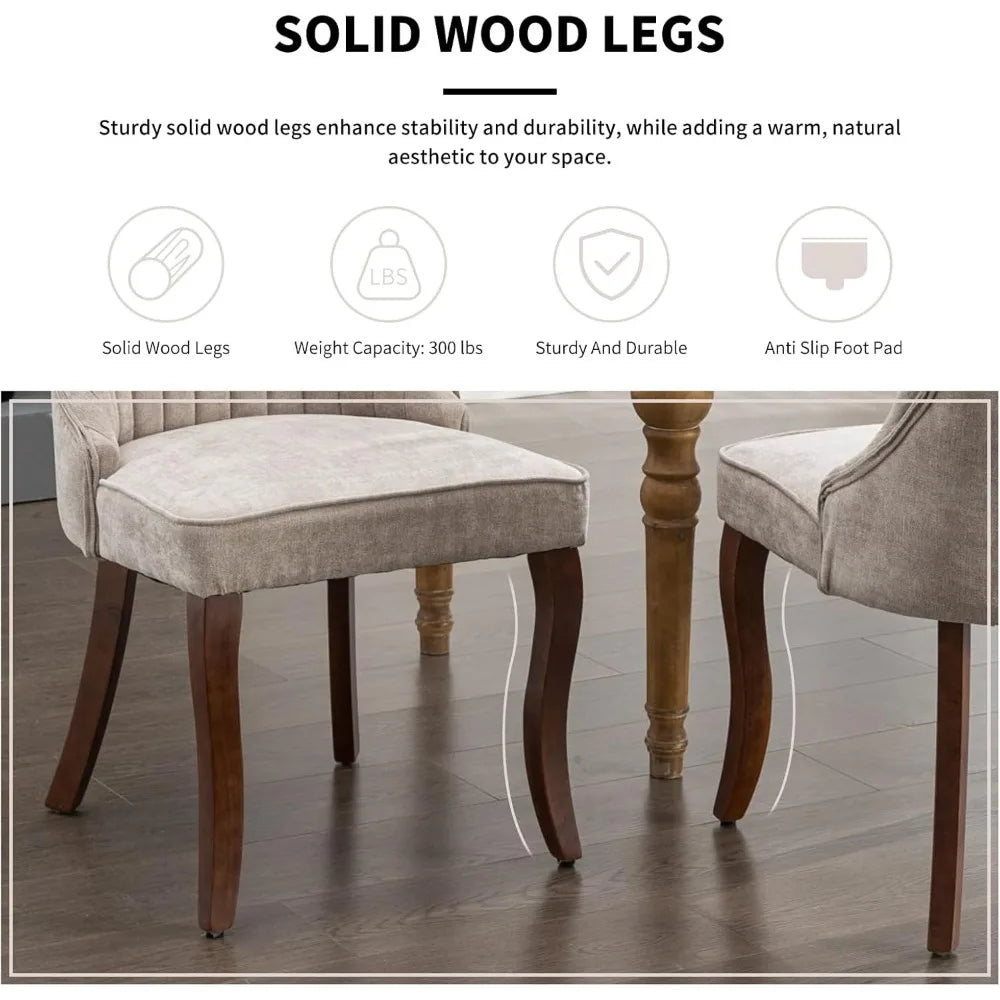 Set of 4, Mid Century, Modern Dining Chairs