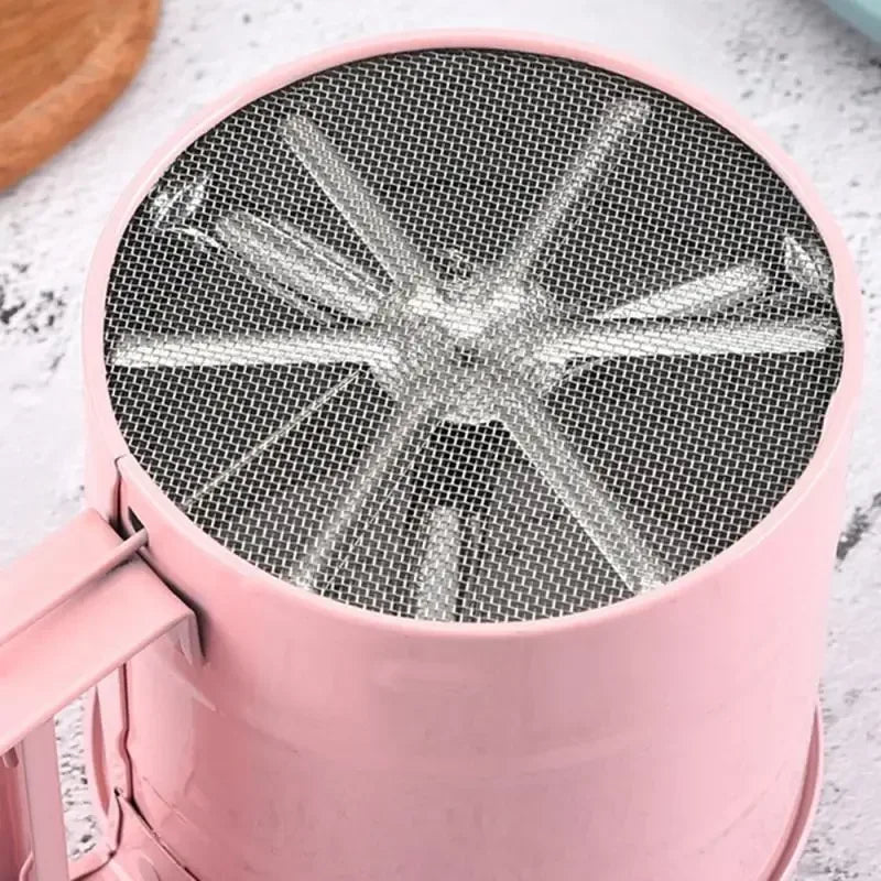 1 Pcs Stainless Steel Sieve Cup Powder Flour Baking Tool