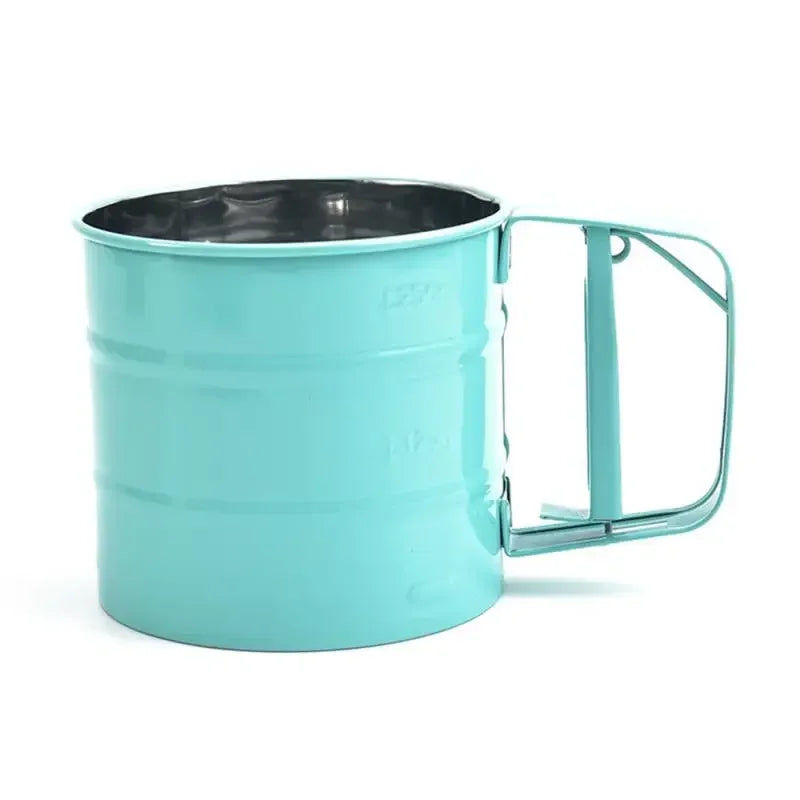 1 Pcs Stainless Steel Sieve Cup Powder Flour Baking Tool