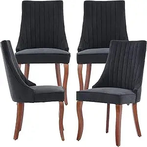 Set of 4, Mid Century, Modern Dining Chairs