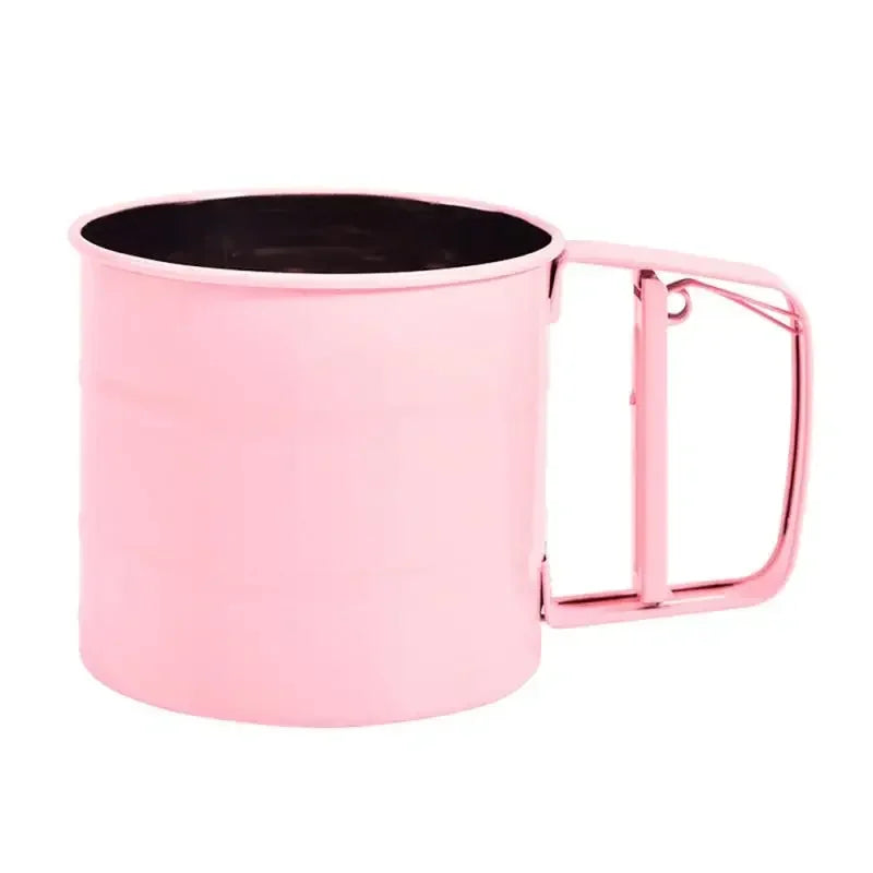 1 Pcs Stainless Steel Sieve Cup Powder Flour Baking Tool