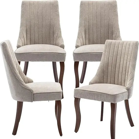 Set of 4, Mid Century, Modern Dining Chairs
