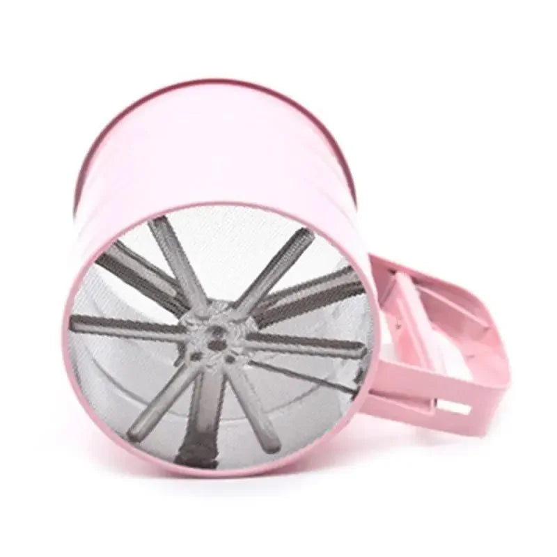 1 Pcs Stainless Steel Sieve Cup Powder Flour Baking Tool