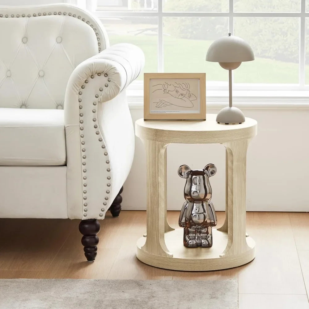 End Table, Sofa Side Table, Set of 2