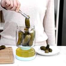 1000ml Glass Pickles Kimchi Storage Jar