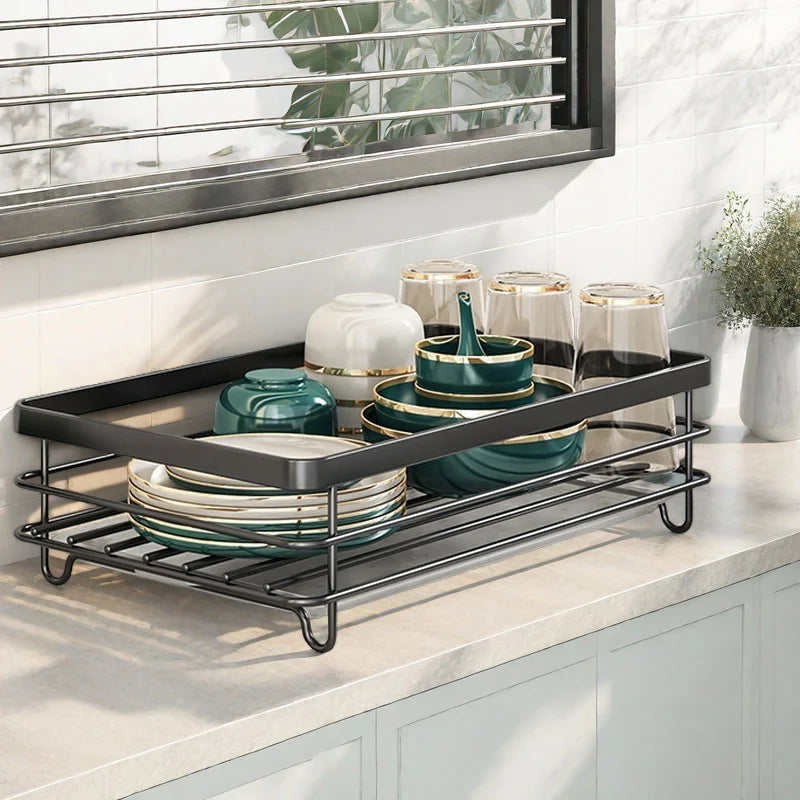 Stainless Steel Bowl Basket, Kitchen Rack for Bowls, Draining Rack