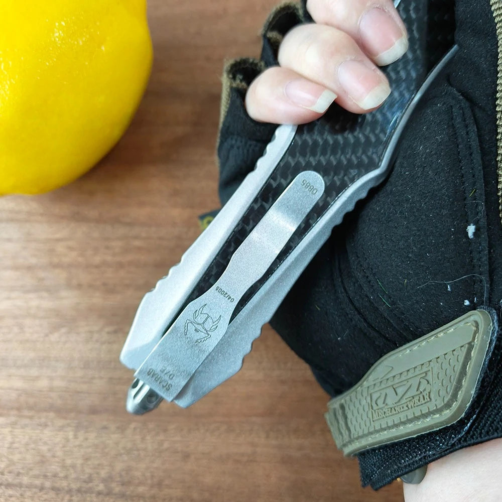 Multi-purpose Folding Pocket Knife, Utility Kitchen Household Knife