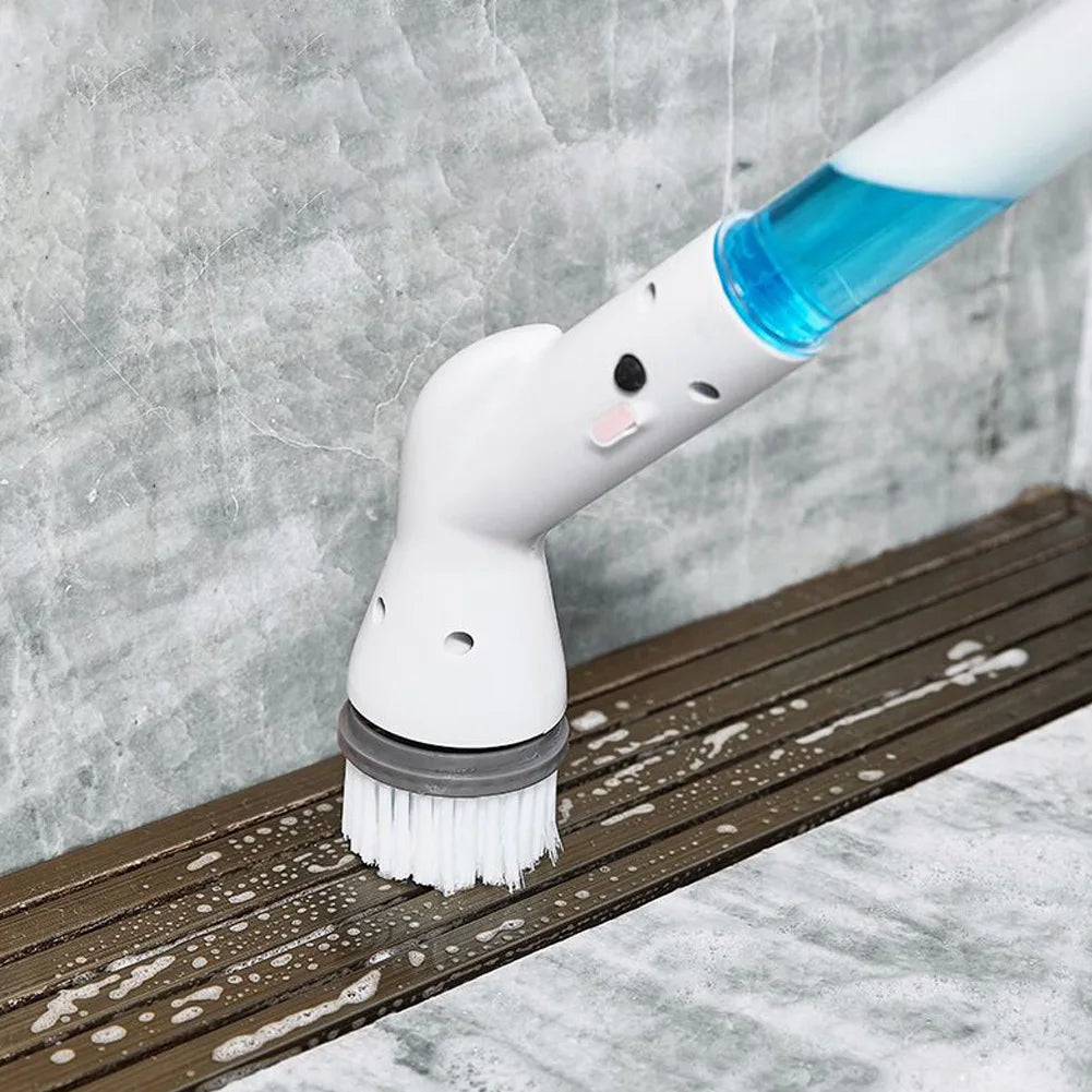 Electric Spin Scrubber Power Cleaning Brush Cordless Waterproof