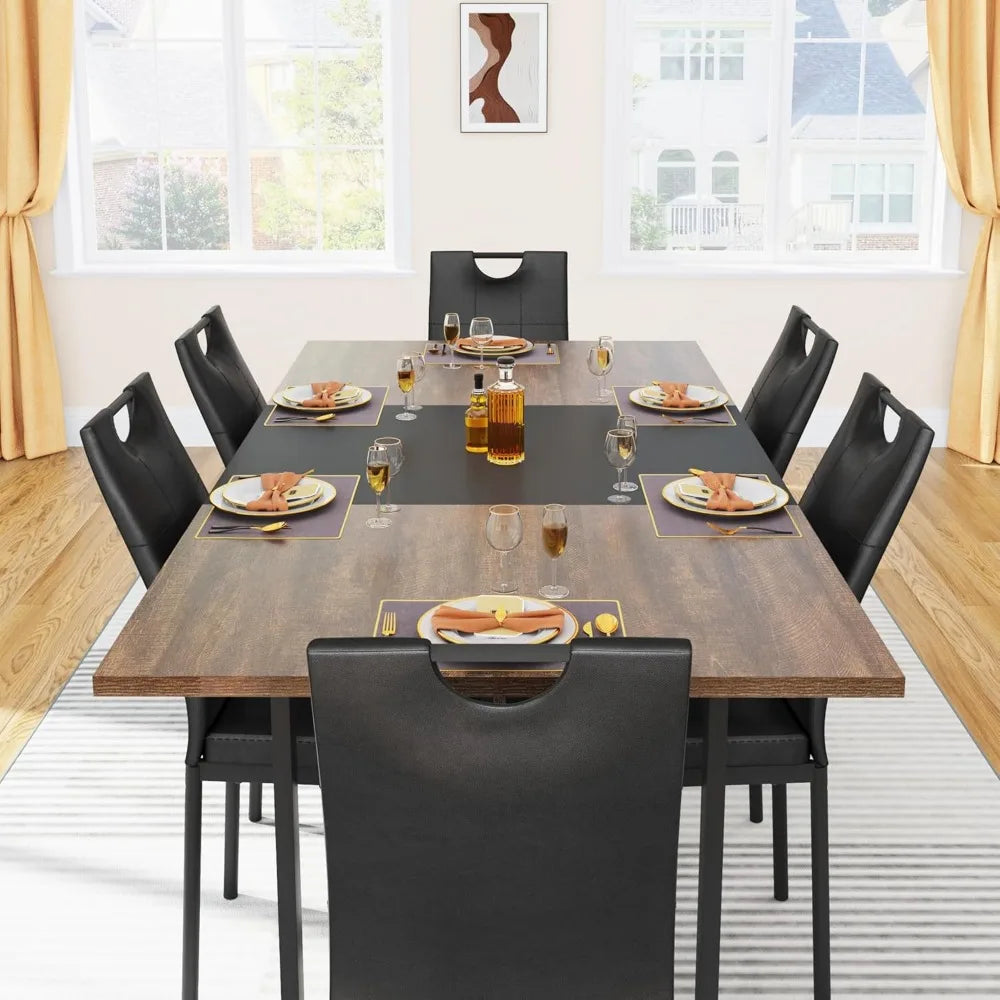 7PCS Dining Room Table