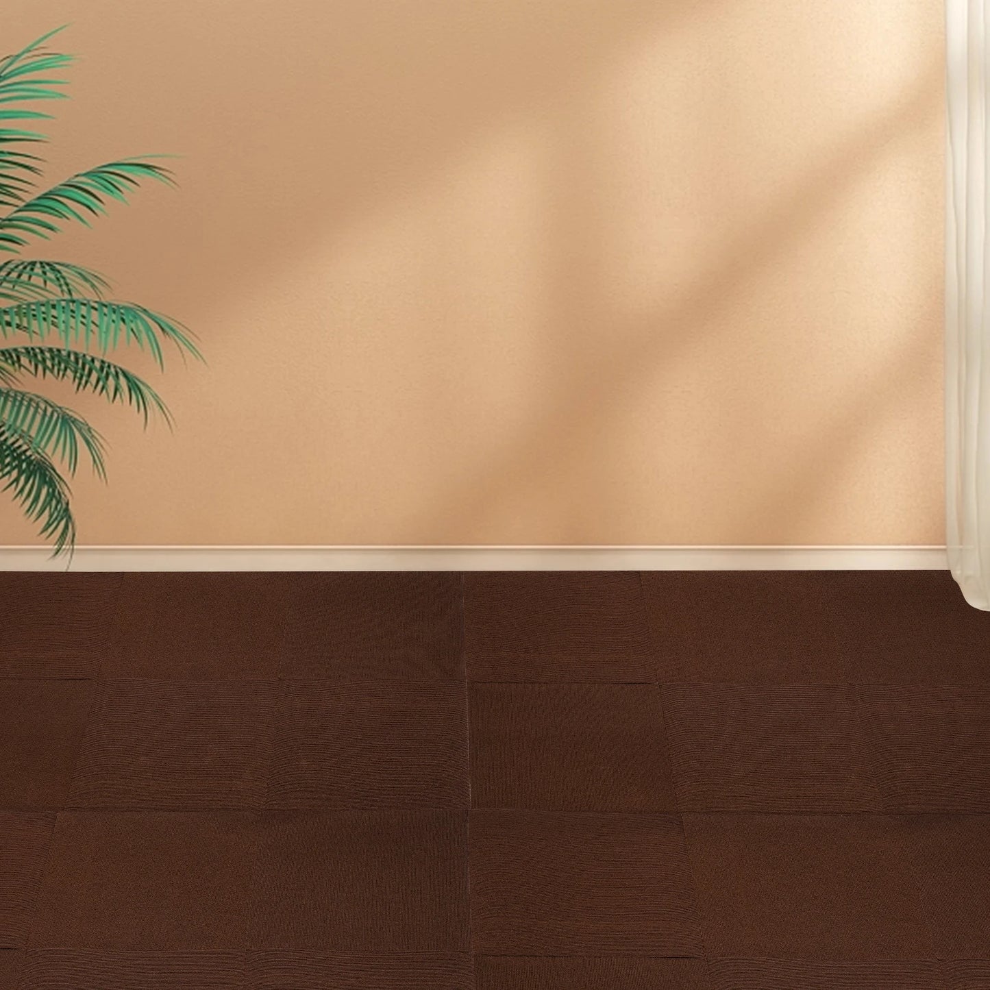 Peel and Stick,15 PCs Home Carpet Tiles