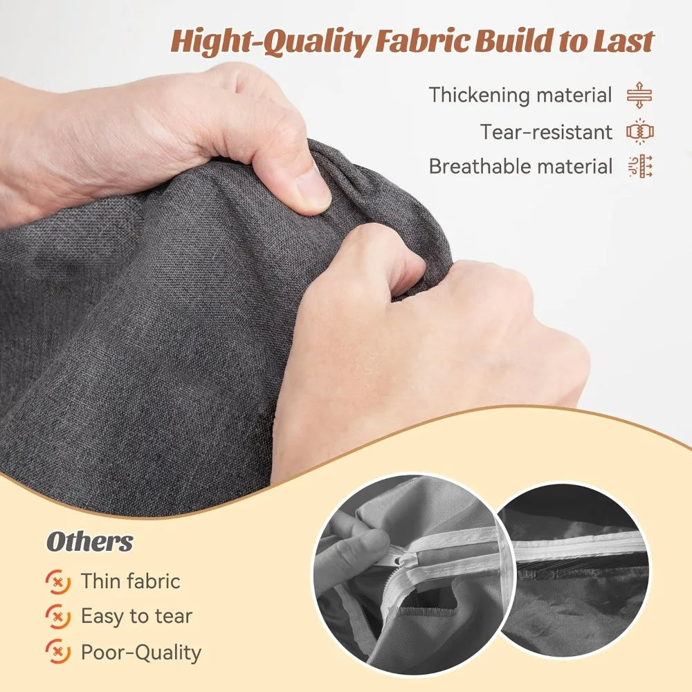 Clothes Rack with Cover and Wheels