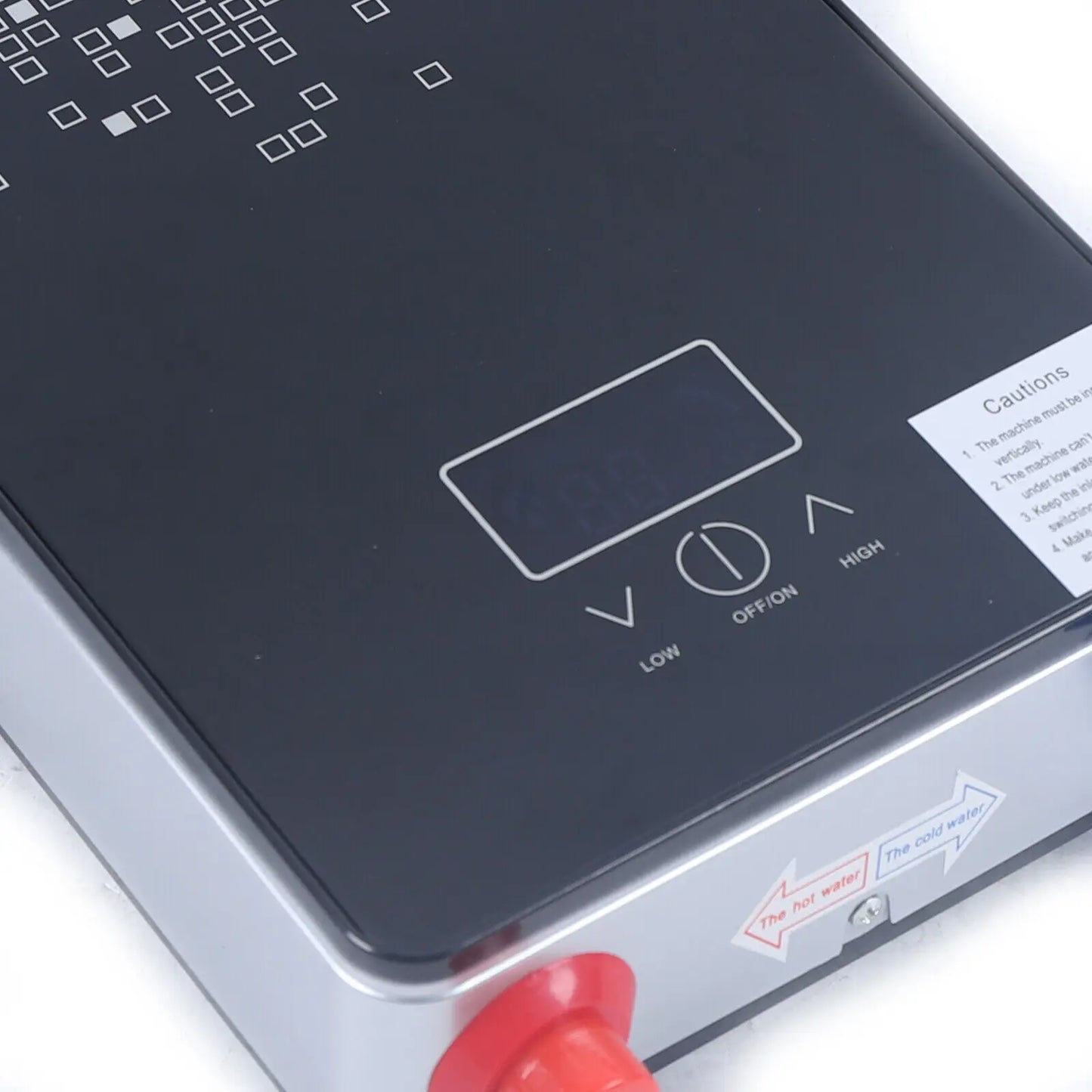 220V Instant Hot Water Heater Tankless Electric Shower Boiler with Show Head Kit