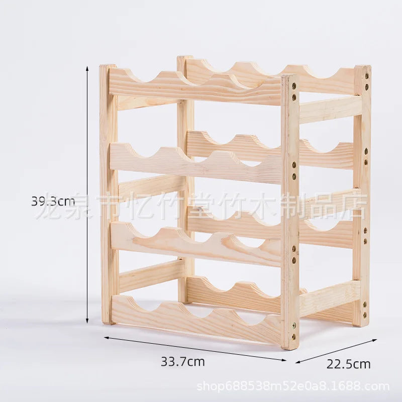 Wooden, household, wine cabinet rack