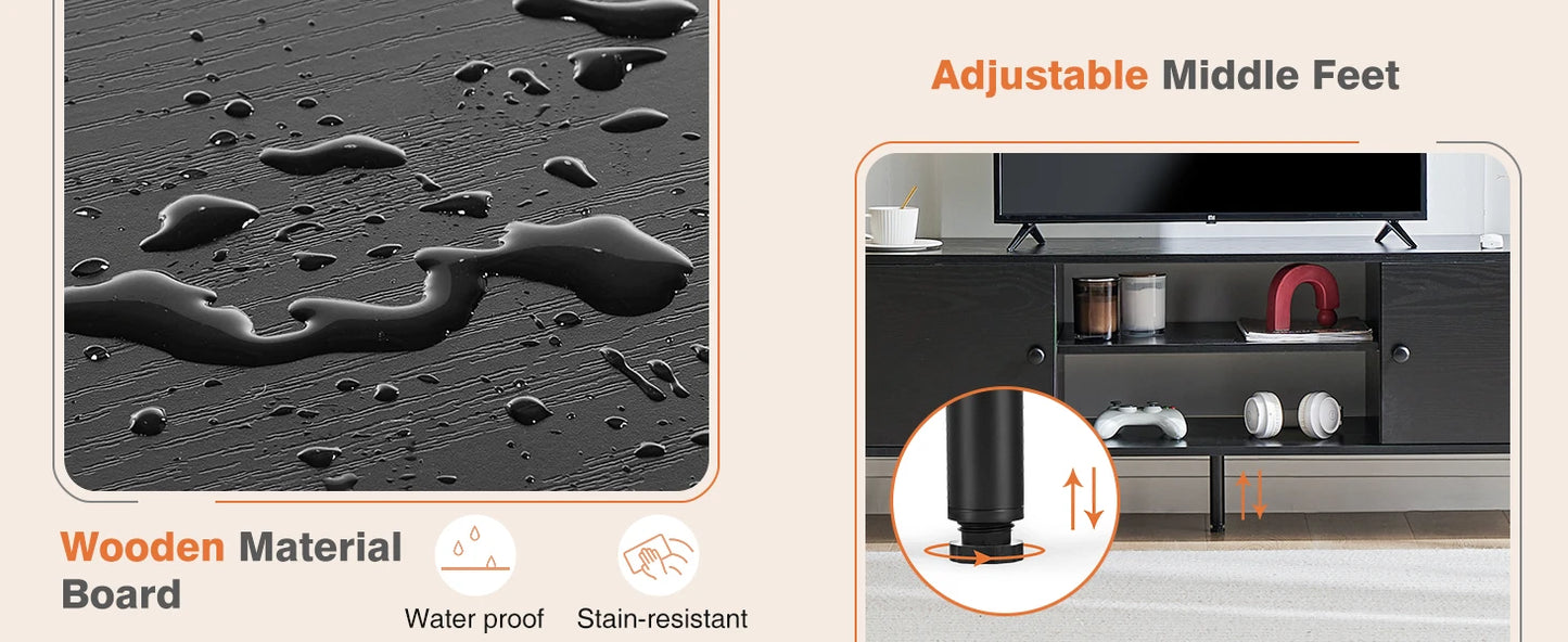 Wooden Fireplace Tv Stand For Up To 60 Inch TV