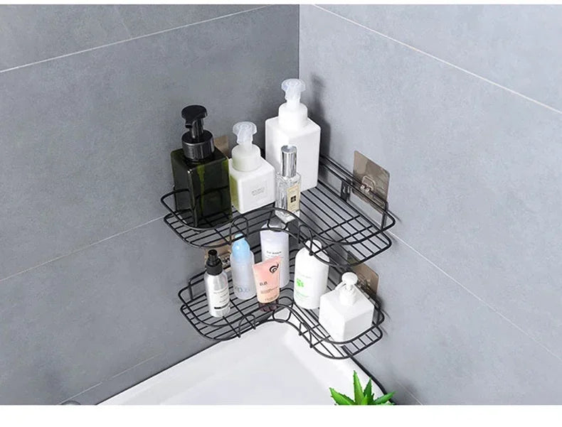 Bathroom Shelf Wall Mounted Corner Storage Shelves