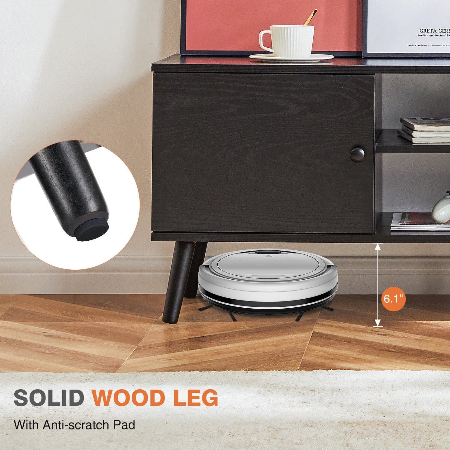 Wooden Fireplace Tv Stand For Up To 60 Inch TV