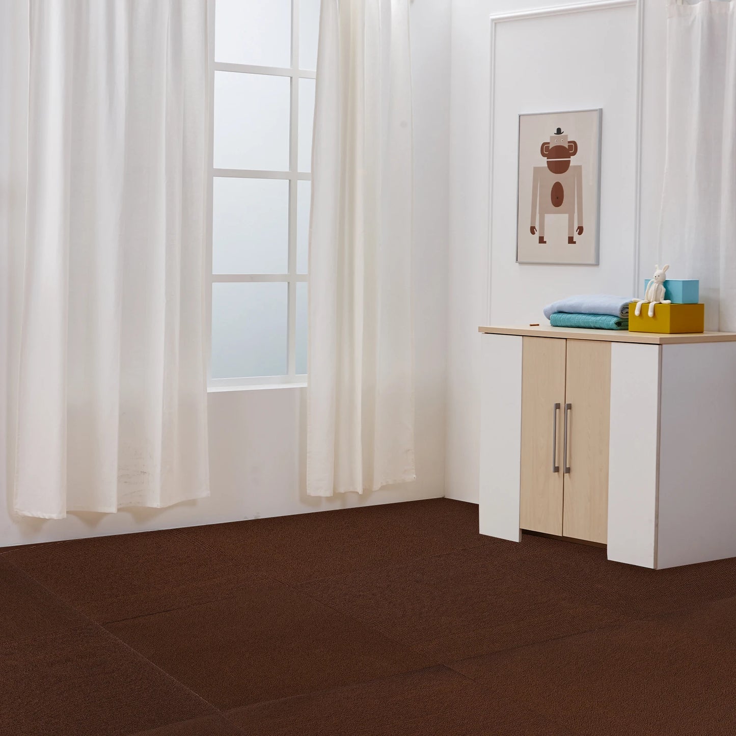 Peel and Stick,15 PCs Home Carpet Tiles