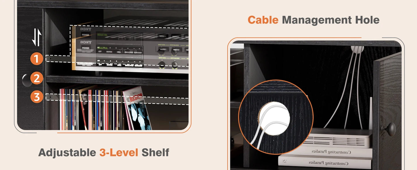 Wooden Fireplace Tv Stand For Up To 60 Inch TV