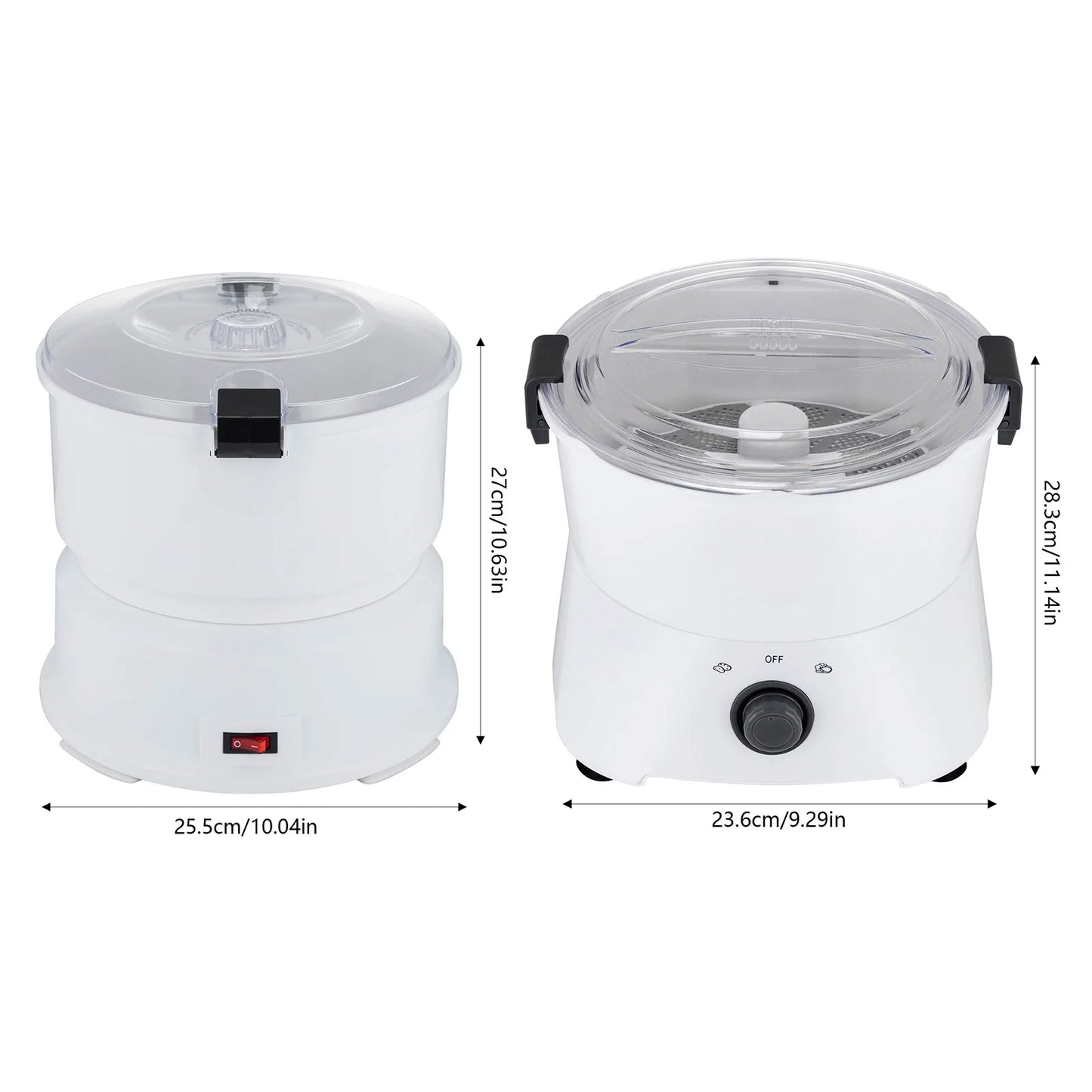 85W Electric Potato Peeler One-button Drive Automatic Peeler Spinner