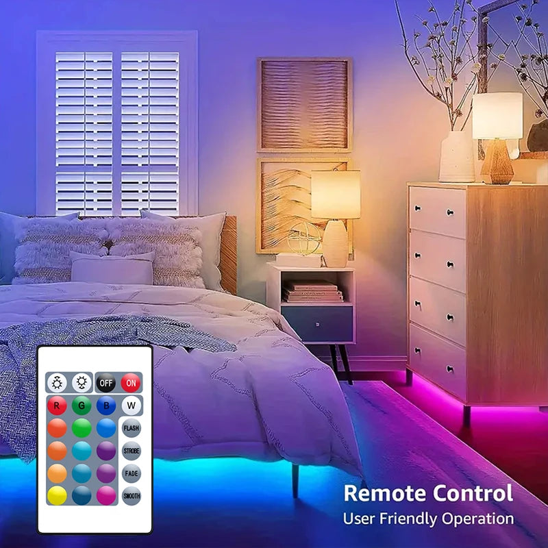 LED Strip Lights, Colour Changing