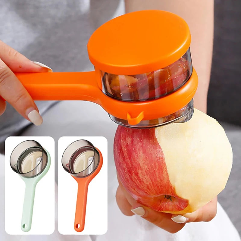 Multifunctional Peeling Knife With Storage Box, Manual Apple Peeling Cutter