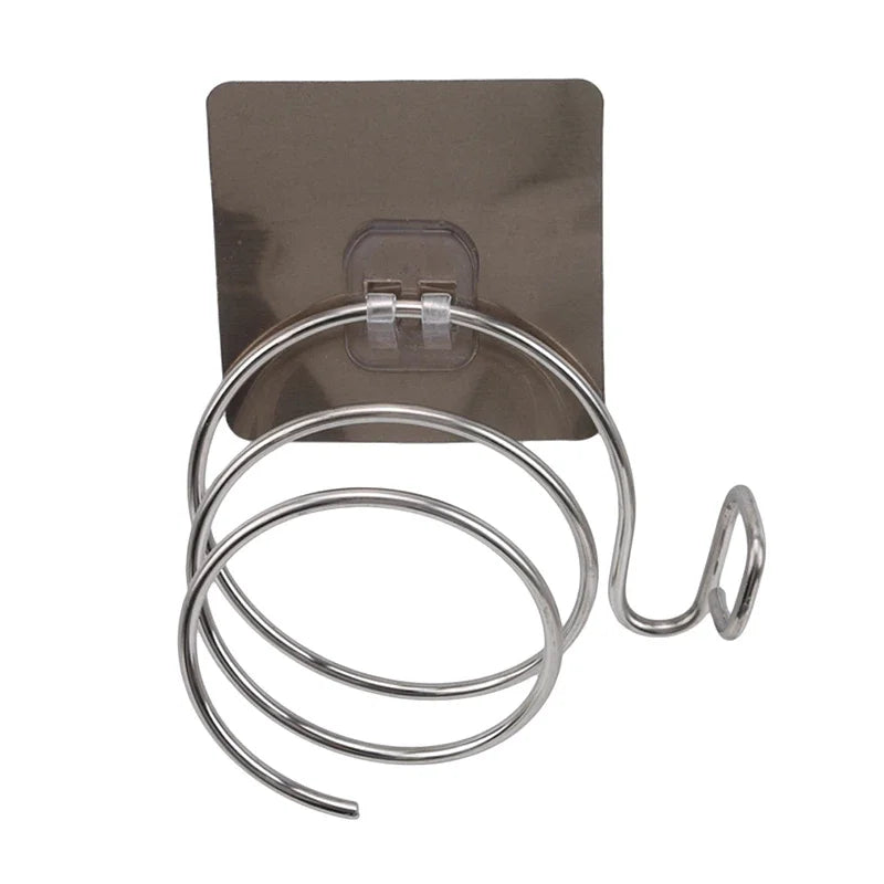 Hair Dryer Holder Blower Organizer Adhesive Wall Mounted