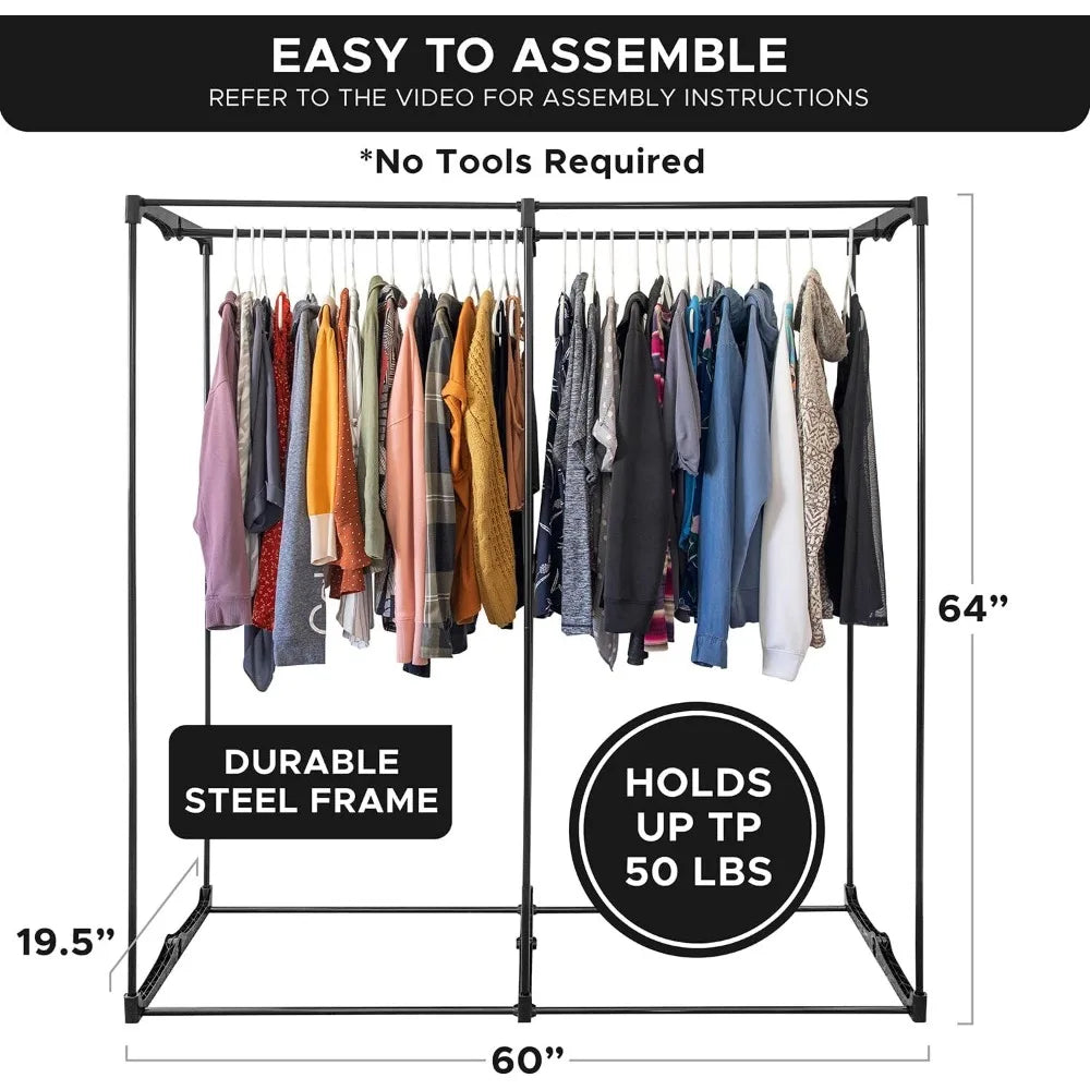 HOLDN’ STORAGE Portable Wardrobe Closet