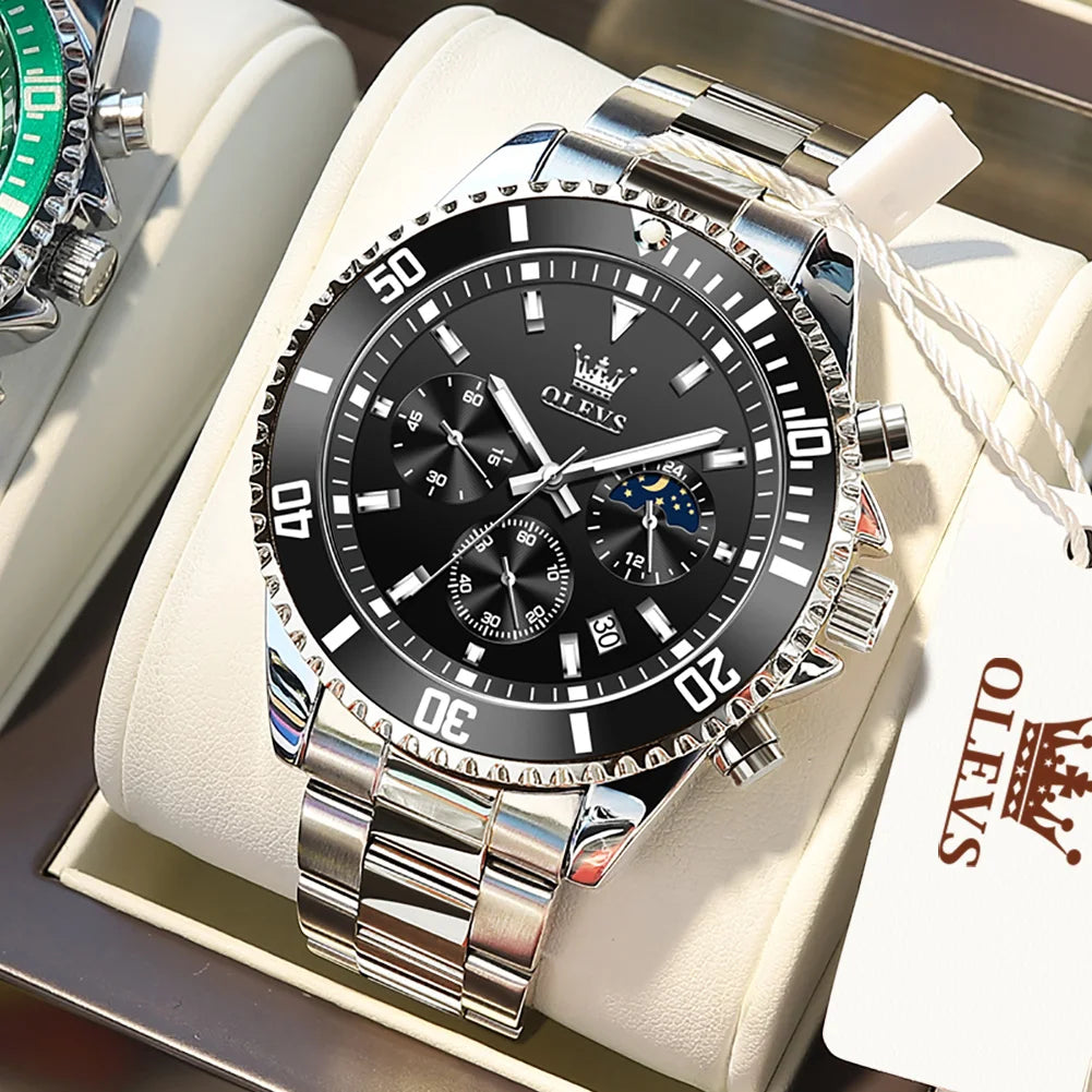 Men's Watches Top Brand Luxury Watch Waterproof Stainless Steel