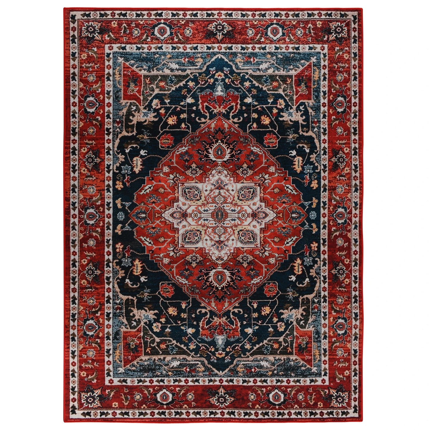 Vintage Bohemian Area Rug for Living Room