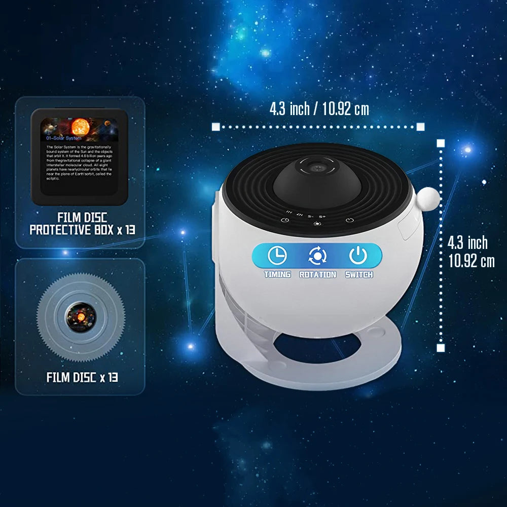 Planetarium Star Projector Realistic Starry Sky Night Light