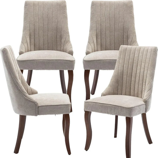 Set of 4, Mid Century, Modern Dining Chairs
