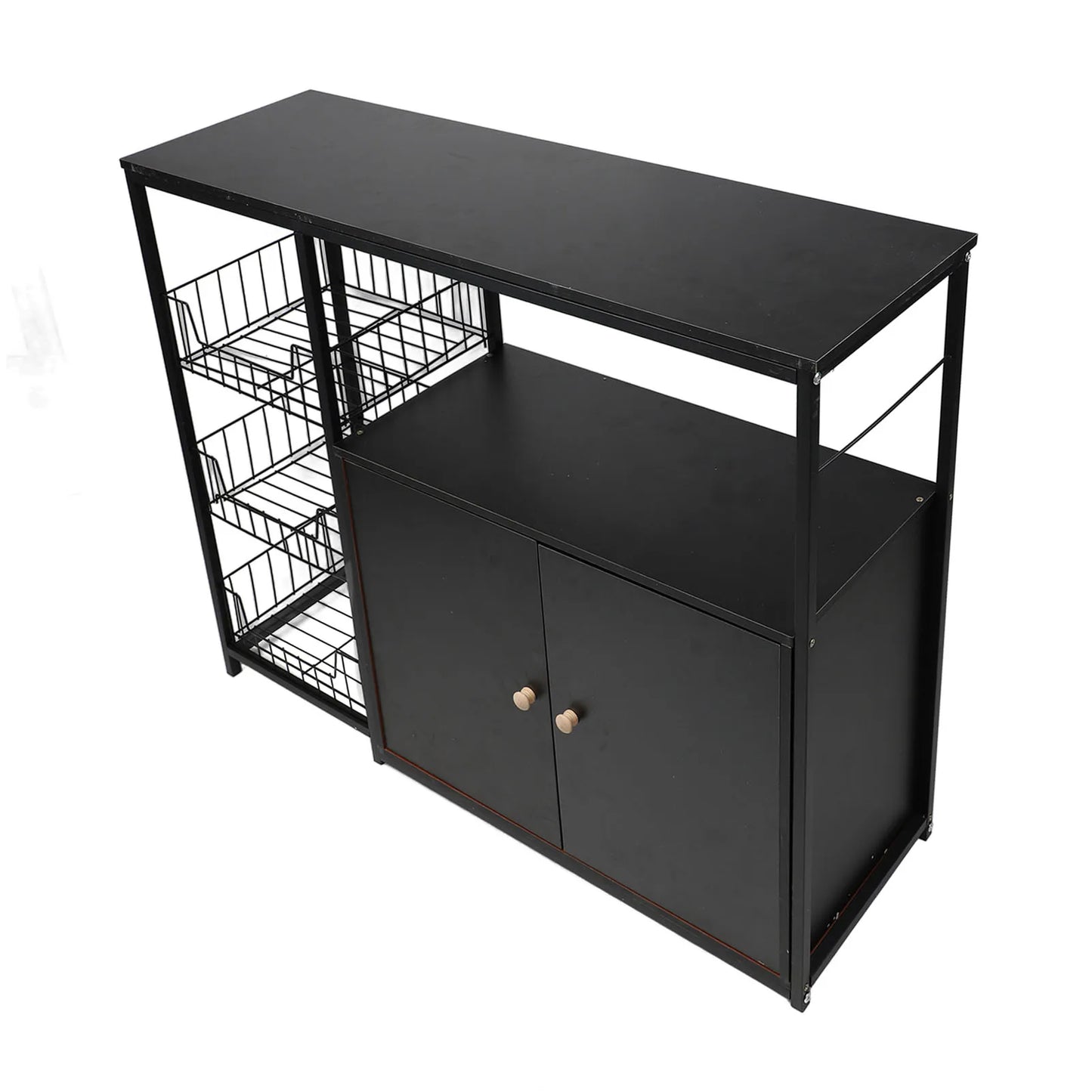 Kitchen Storage Cabinet Multifunctional Floor Standing Sideboard Cabinet