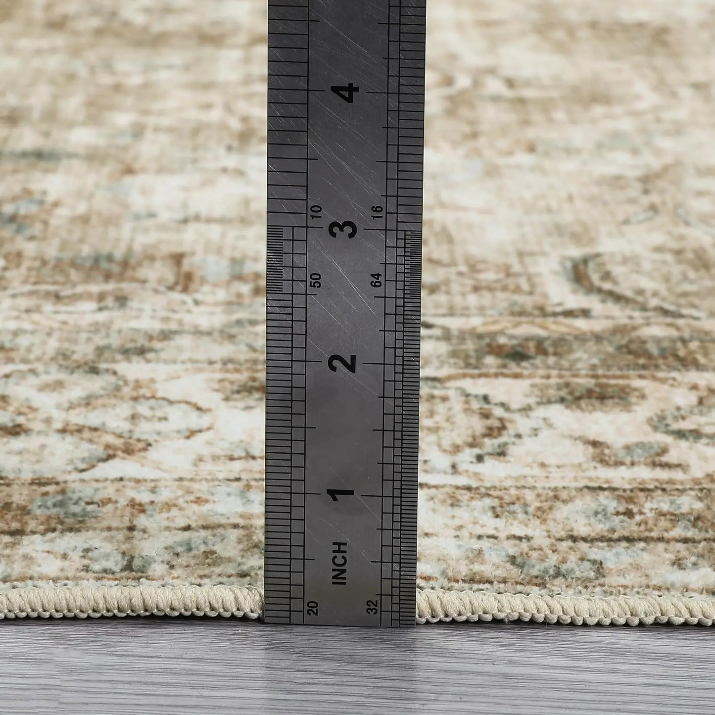 9x12 Large Vintage Washable Rug Oriental Floral Print