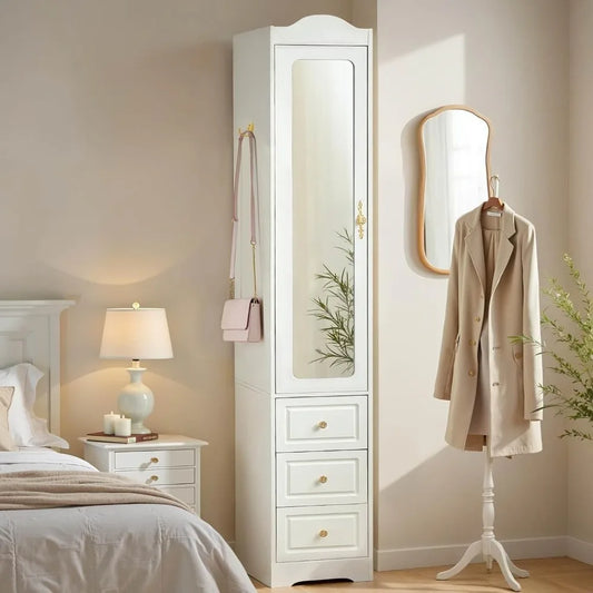 69.5" H Wooden Armoire Wardrobe Closet