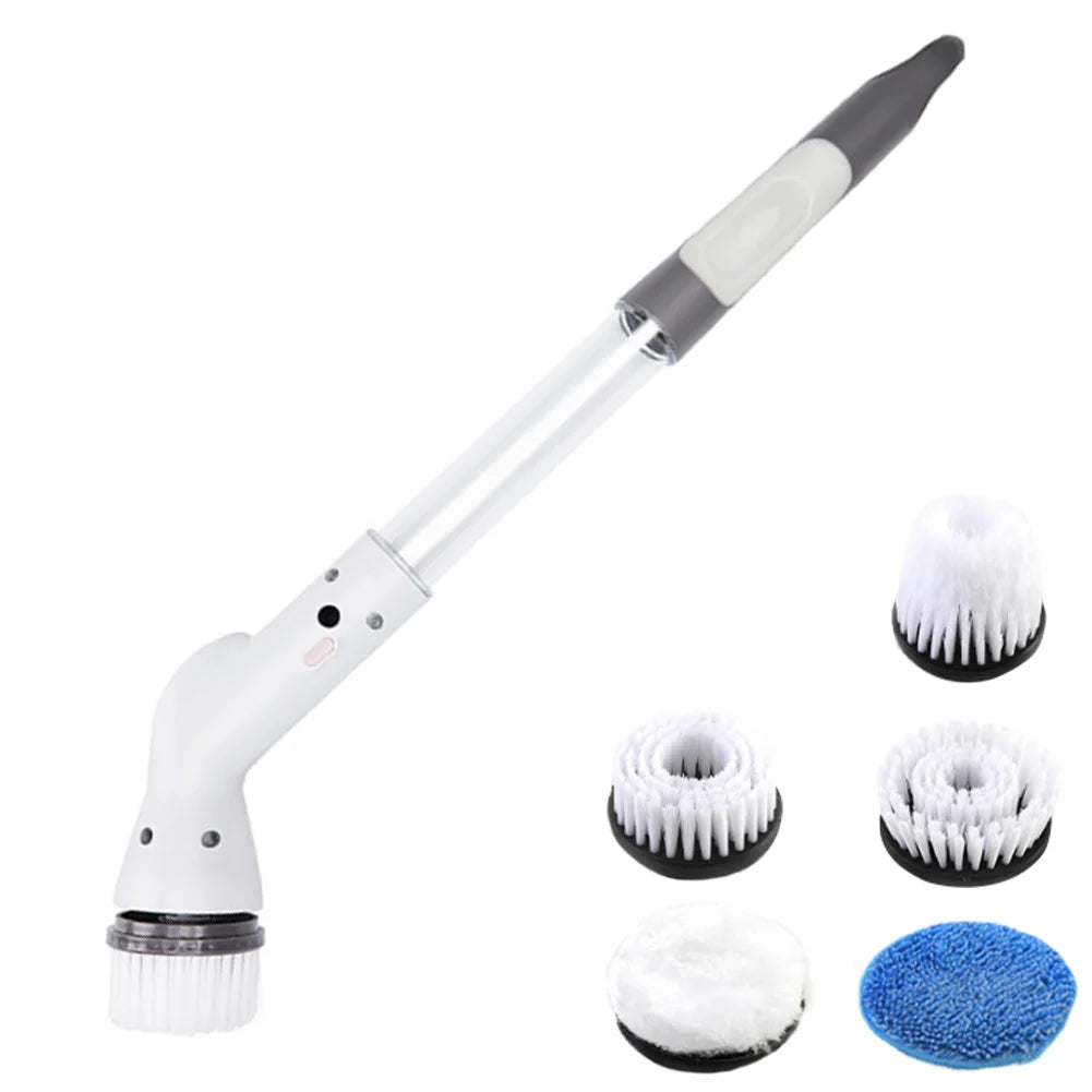 Electric Spin Scrubber Power Cleaning Brush Cordless Waterproof