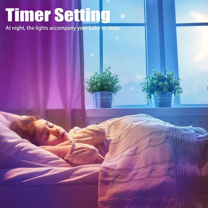 LED Strip Lights, Colour Changing