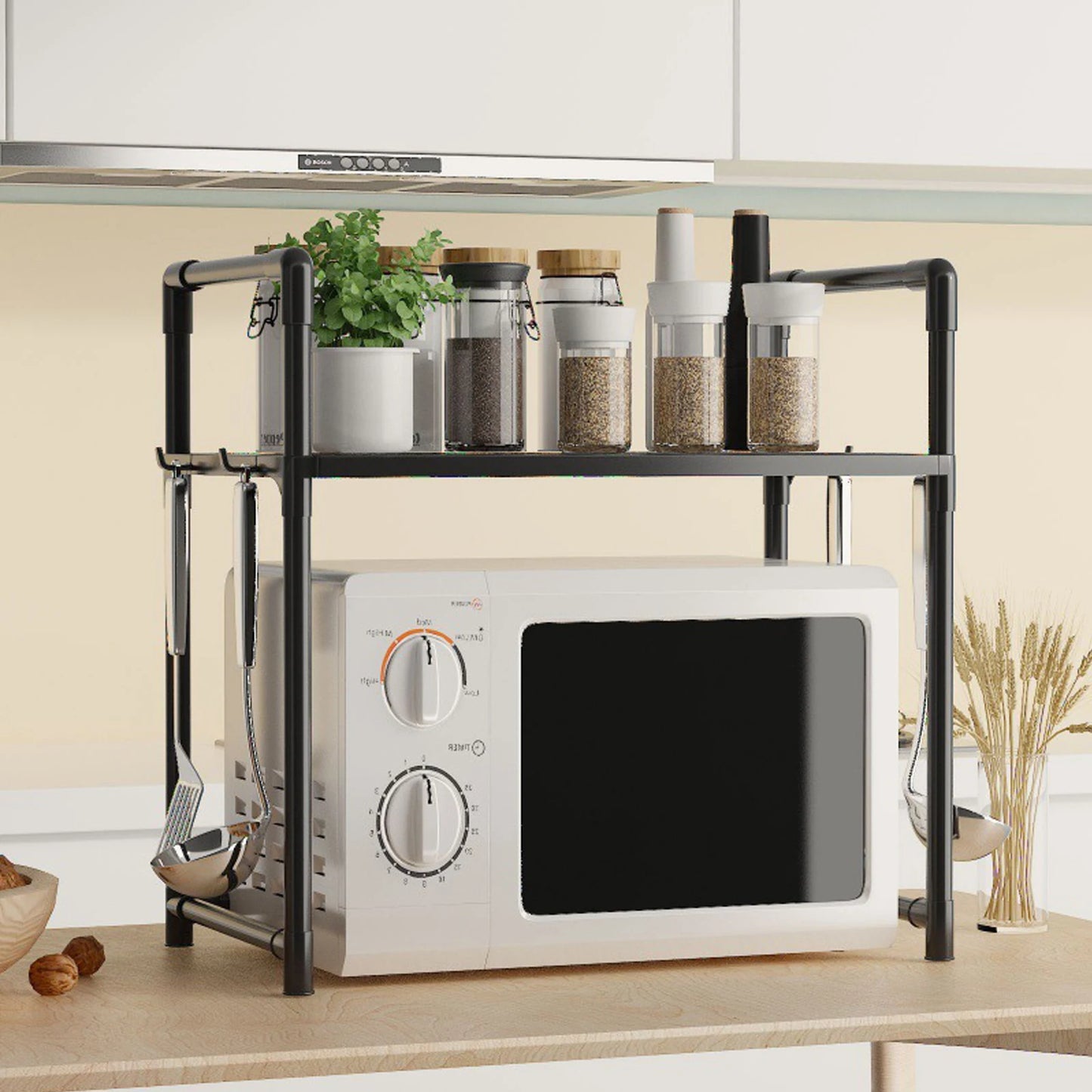 Microwave Shelf Kitchen Storage Rack Multi Layer