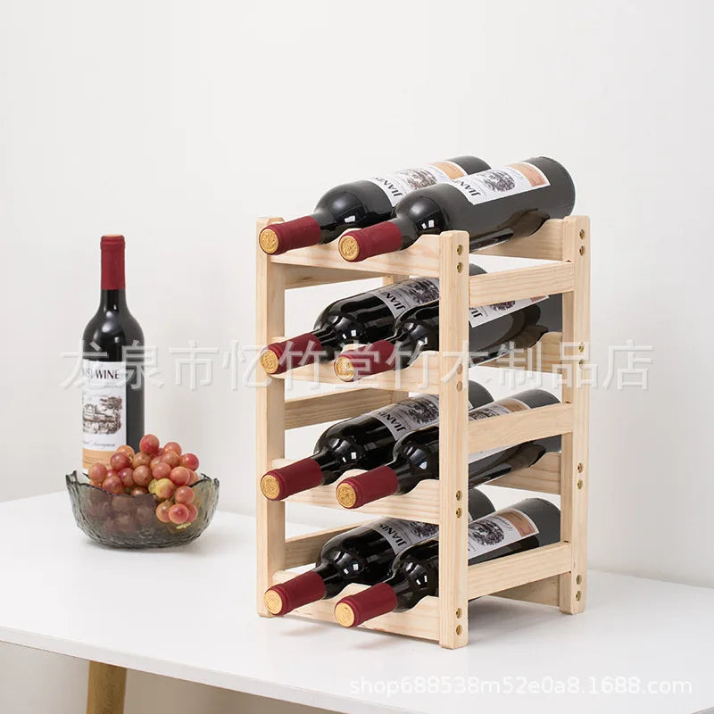 Wooden, household, wine cabinet rack