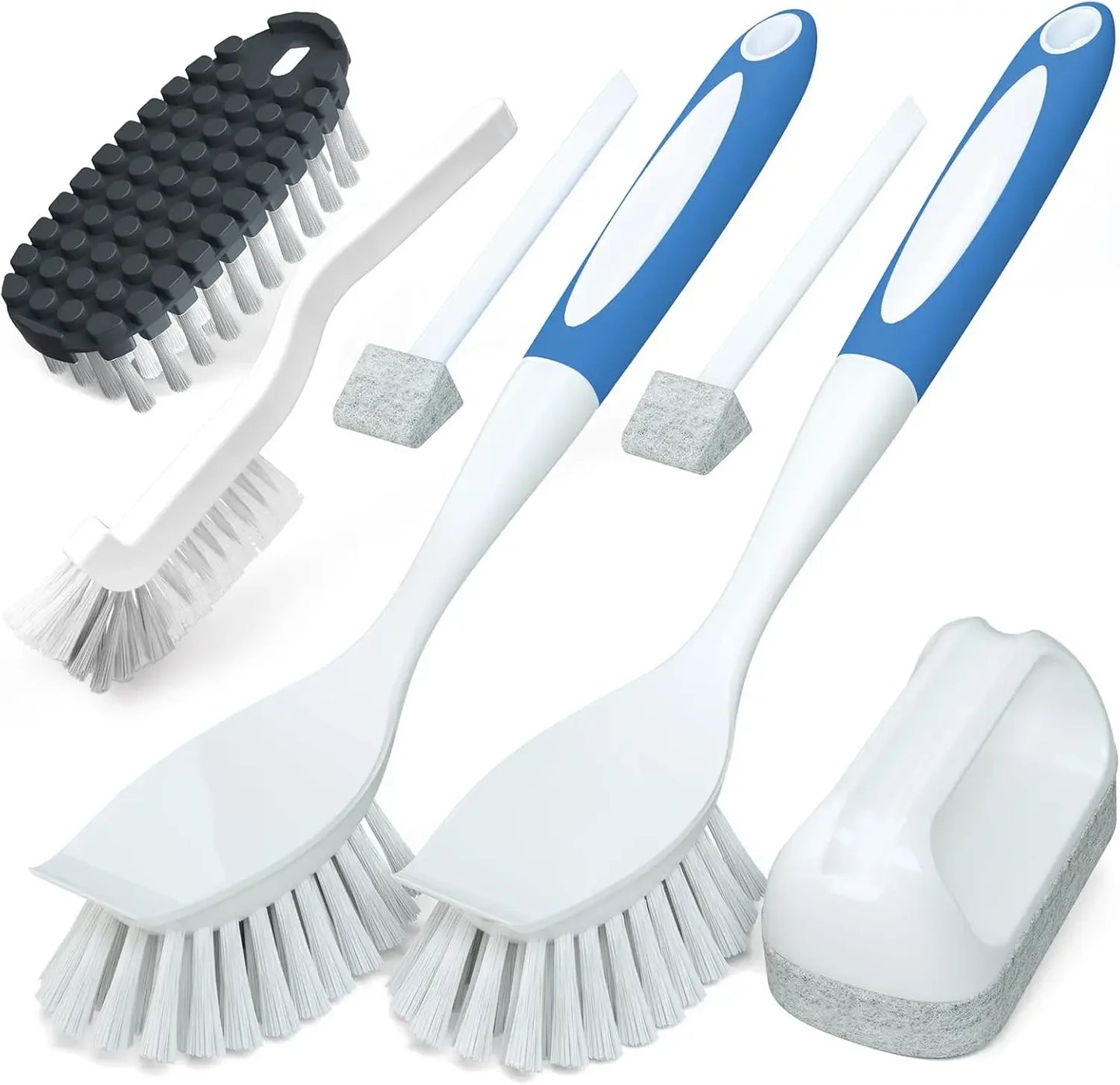 5Pack Kitchen Cleaning Brush, Green