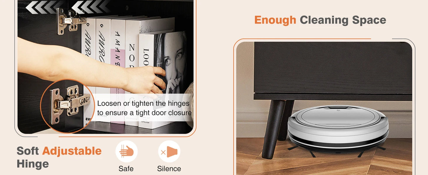 Wooden Fireplace Tv Stand For Up To 60 Inch TV