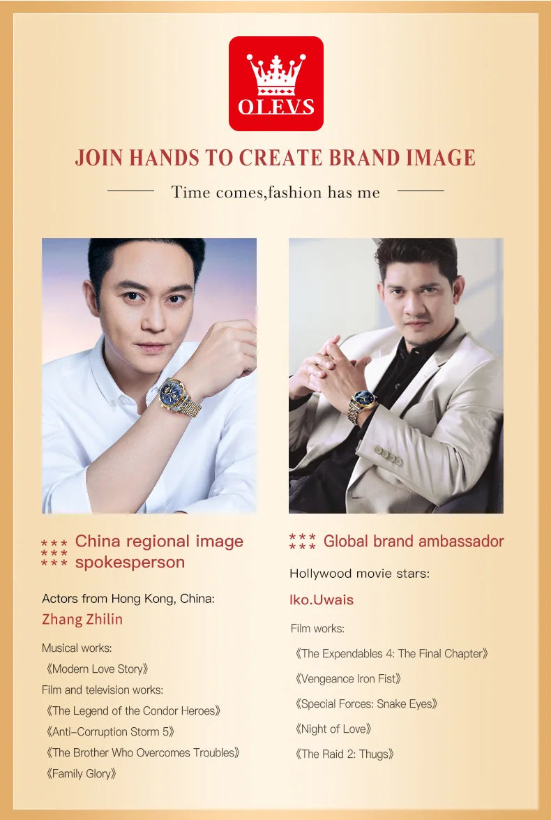 Men's Watches Top Brand Luxury Watch Waterproof Stainless Steel