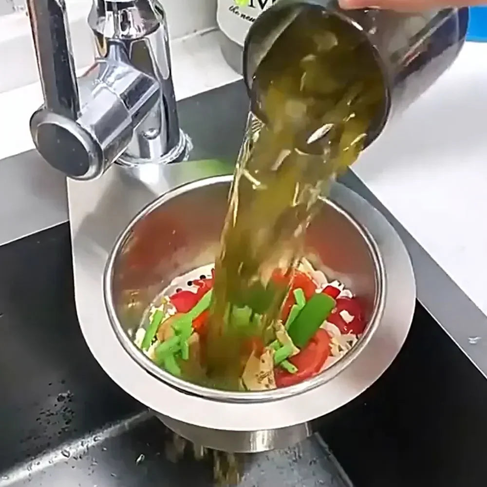 Stainless Steel Kitchen Swan Sink Strainer Basket