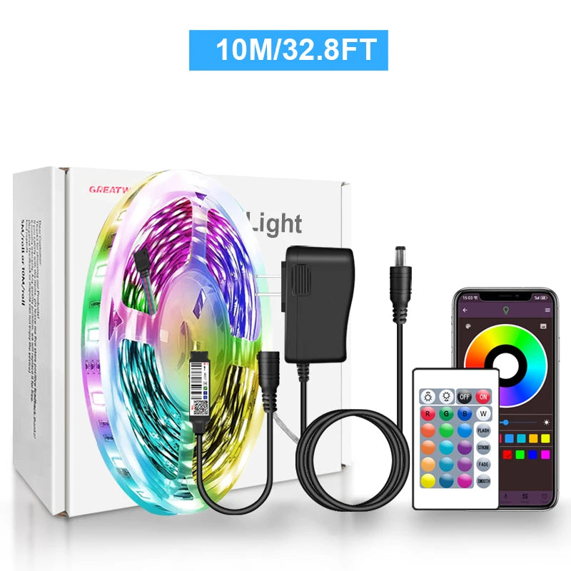 LED Strip Lights, Colour Changing