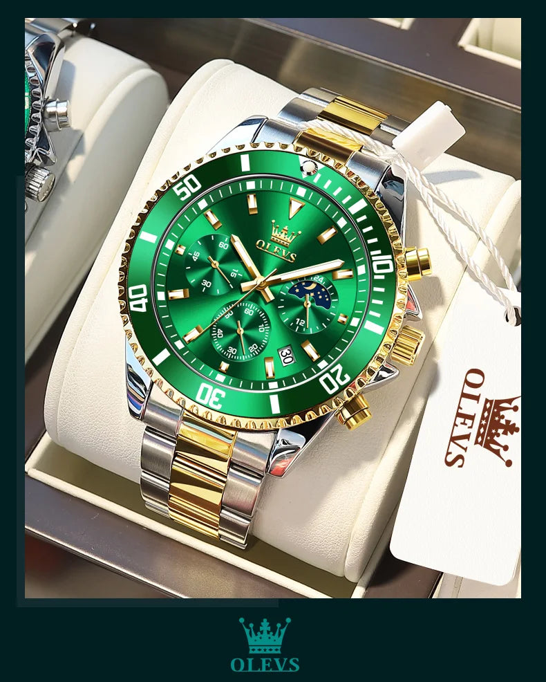 Men's Watches Top Brand Luxury Watch Waterproof Stainless Steel