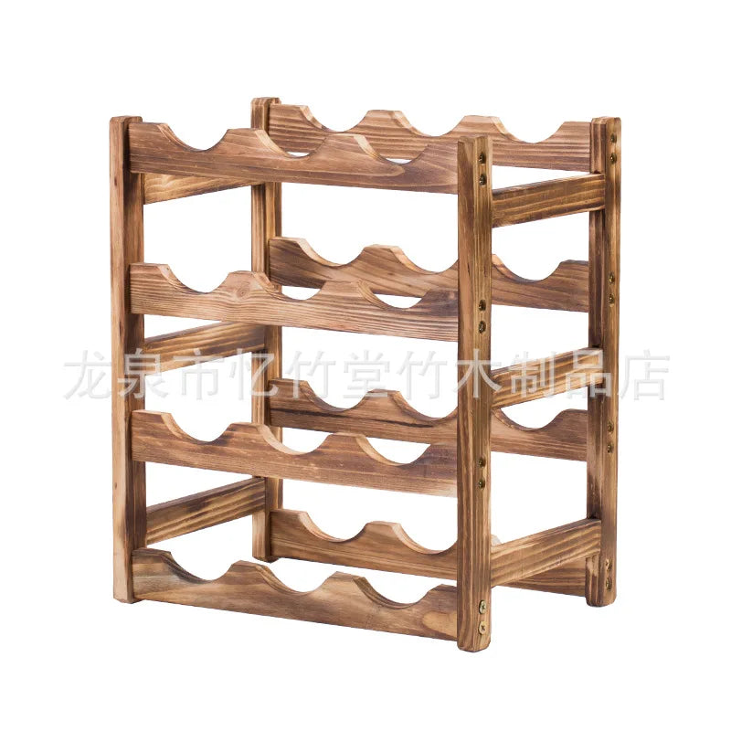 Wooden, household, wine cabinet rack