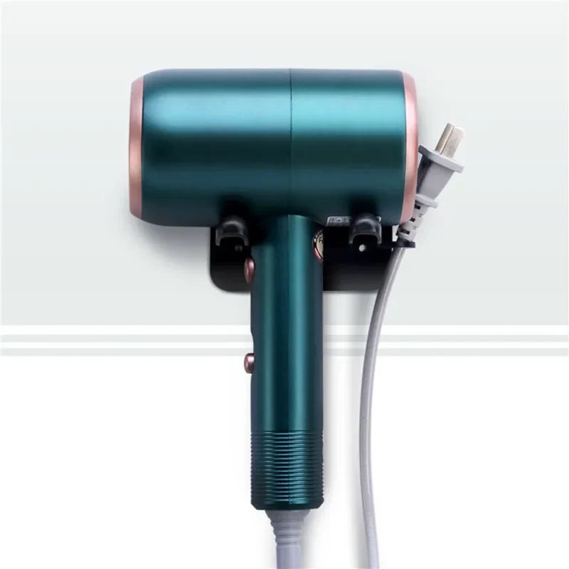 Hair Dryer Holder Blower Organizer Adhesive Wall Mounted