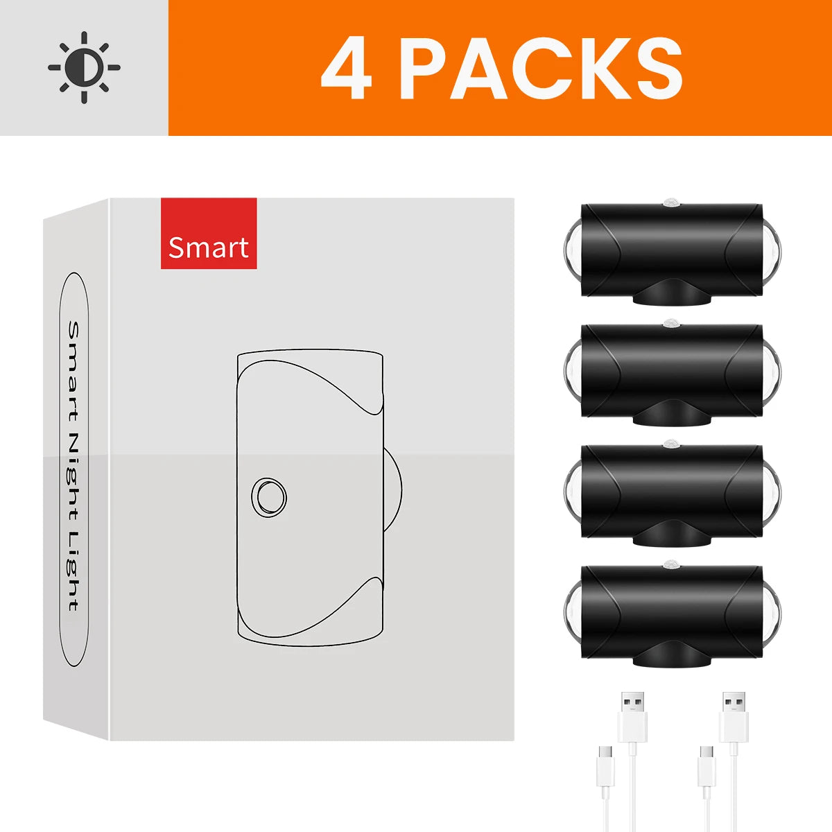 LED Motion Sensor Wall Sconce Lights, Magnetic