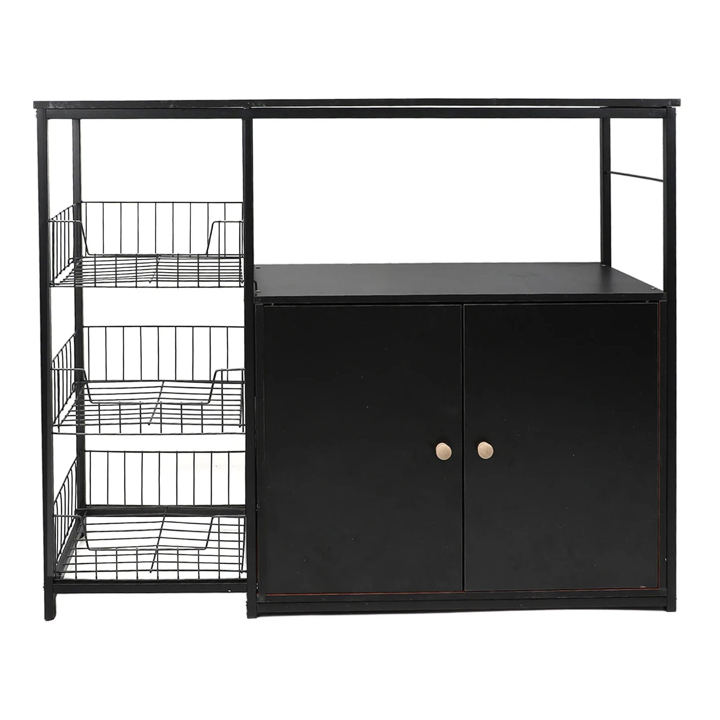 Kitchen Storage Cabinet Multifunctional Floor Standing Sideboard Cabinet