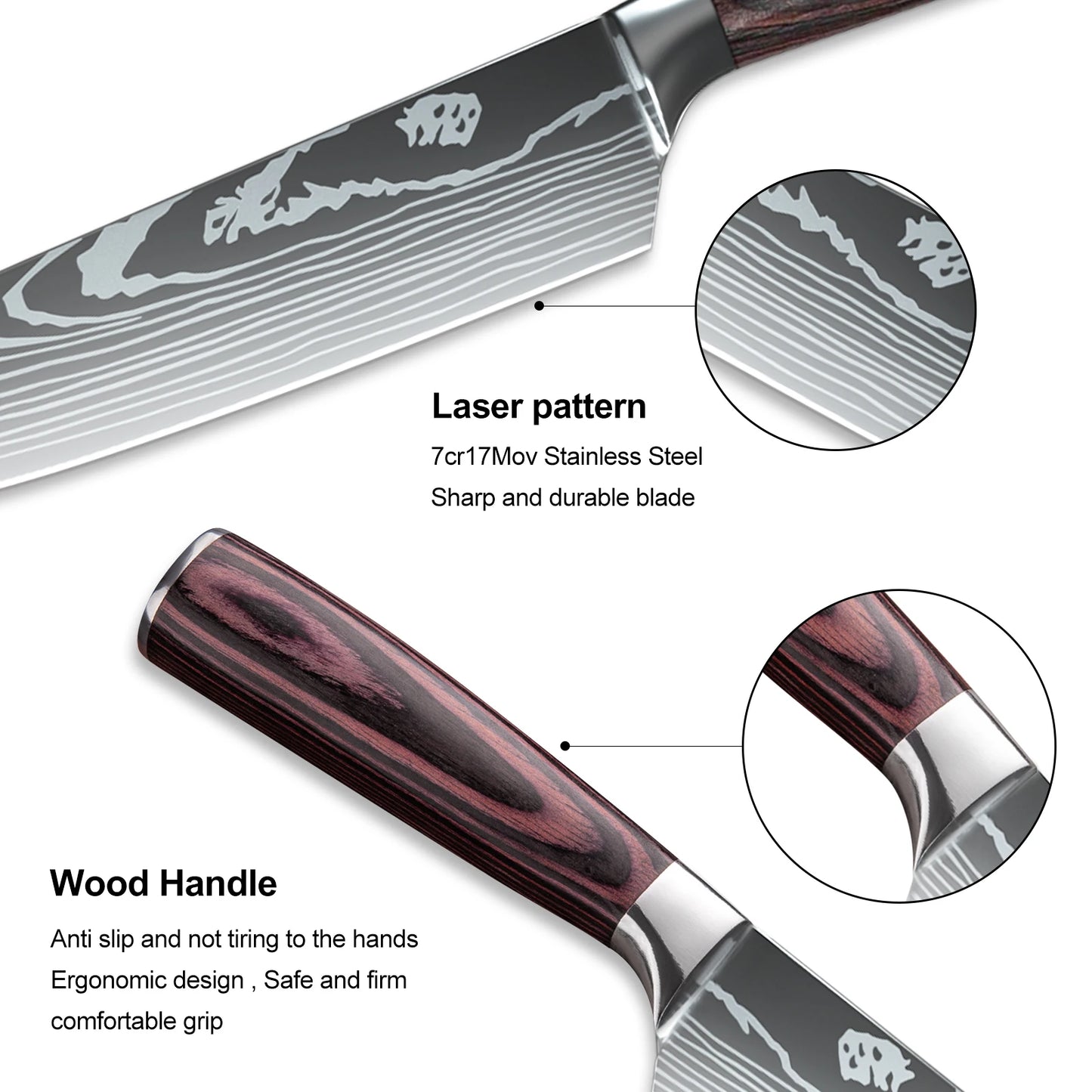 Knife Sets for Kitchen 14 Pieces with Knife Holder