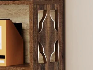 6-Tier Bookcase, 70-Inch Tall Bookshelf with Storage Shelving